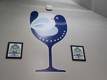 Wall art Gypsy Blue Vineyard